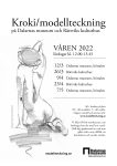 vårens tider 2022 modellteckningen Dalarnas museum