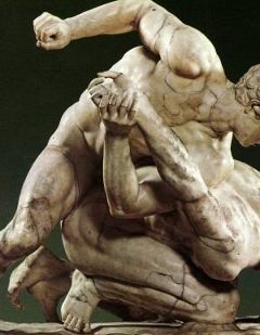 romersk kopia av grekisk skulptur